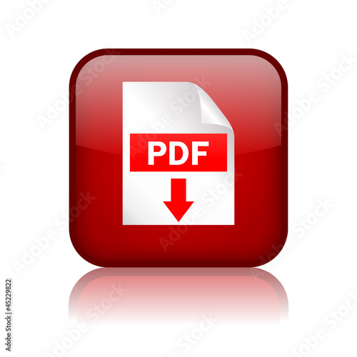 Pdf download vector button