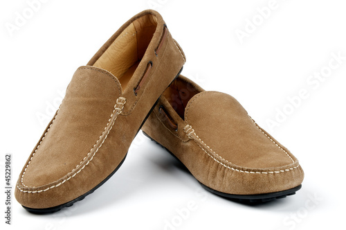 Chamois Leather Men's Shoes