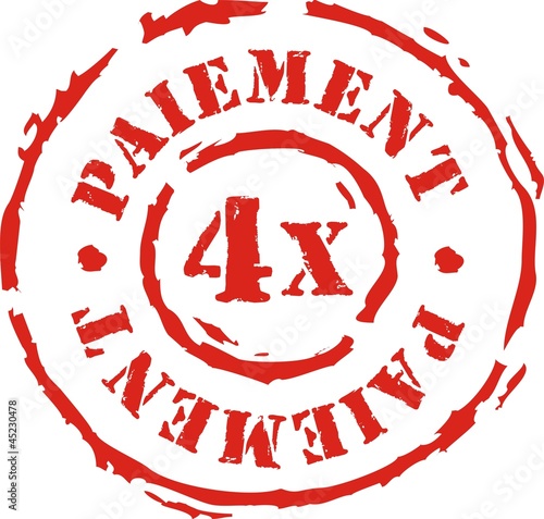 tampon paiement 4 fois