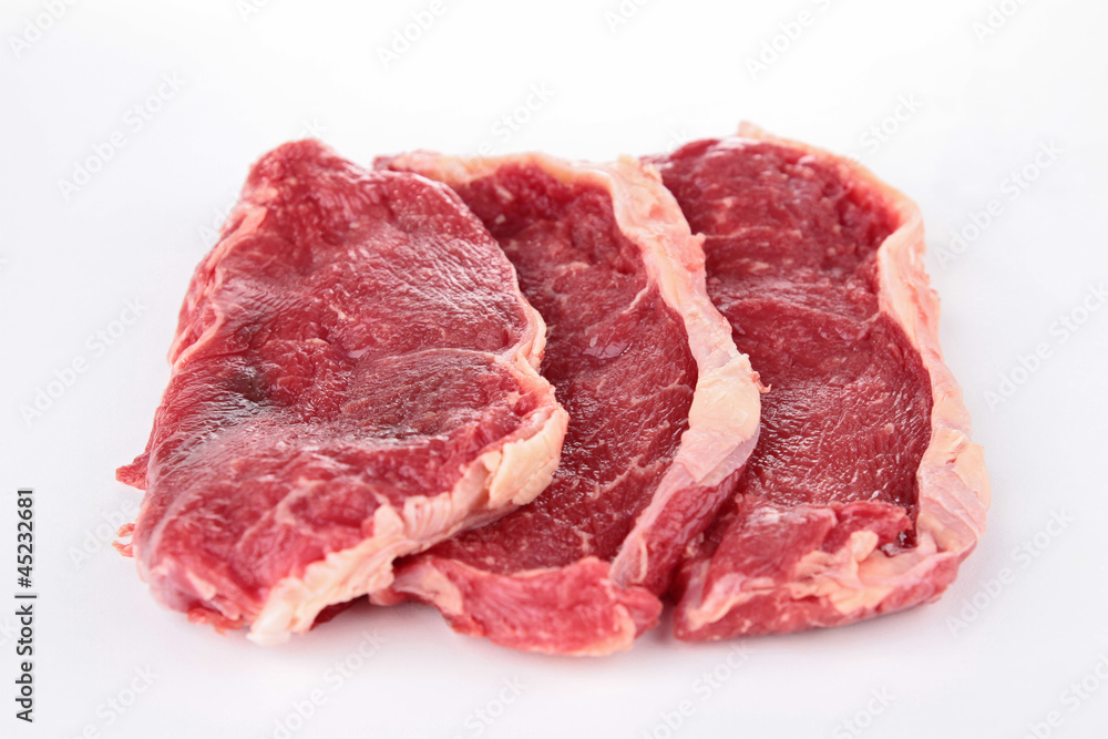 raw meat