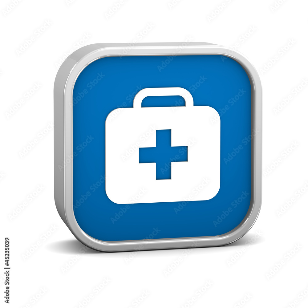 Fototapeta premium First Aid Kit Sign