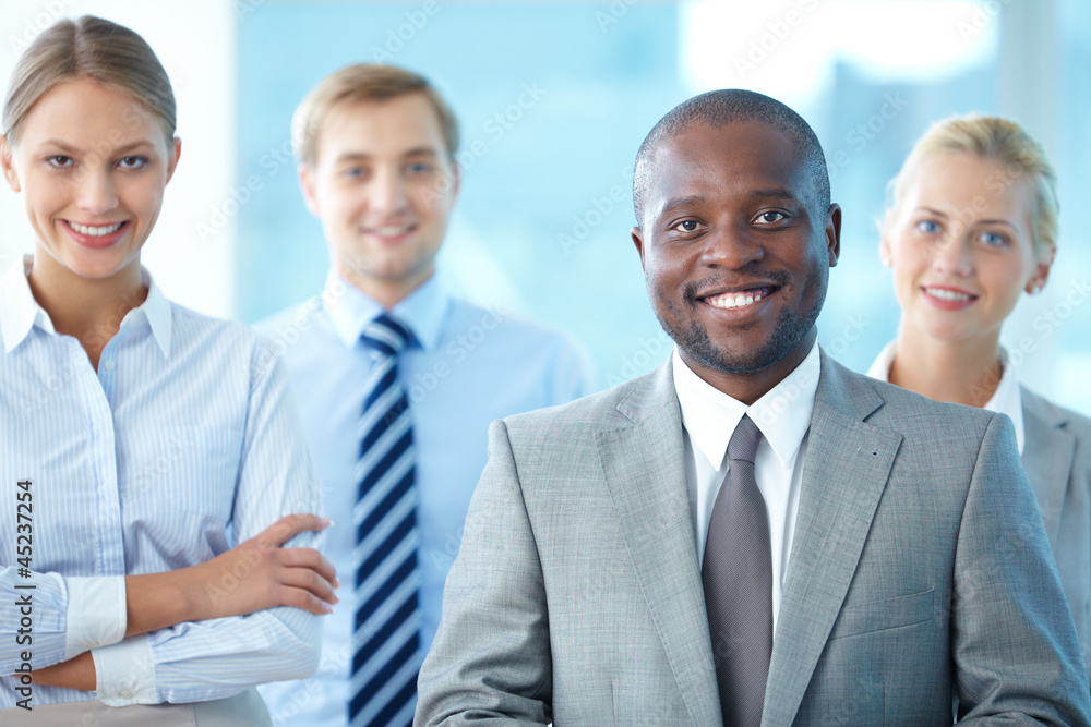 Leader of business team Leader of business team