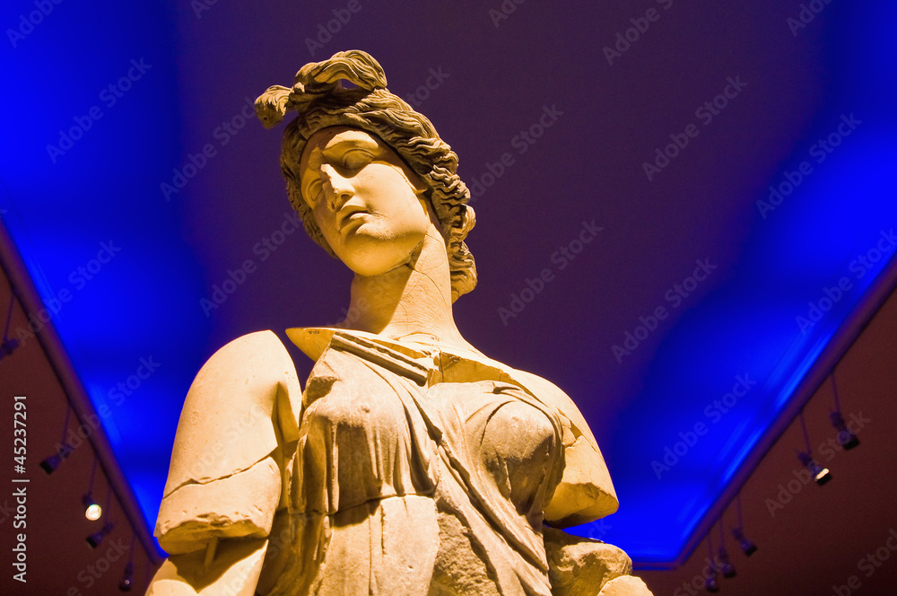 Fototapeta premium Dancer statue from ancient Perge in Turkey