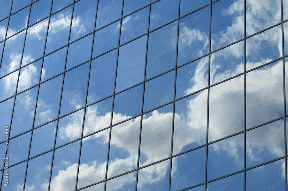 Sky reflection Sky reflection