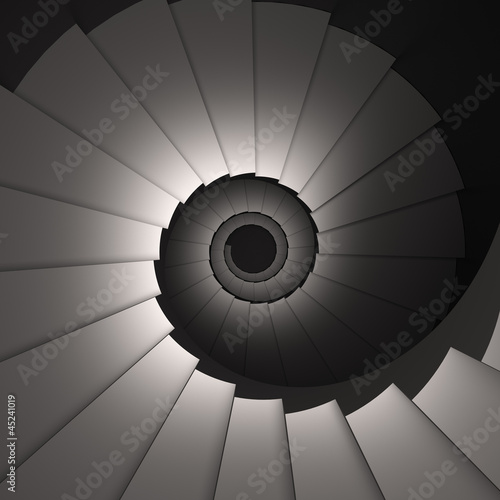 Spiral Stairway from Top