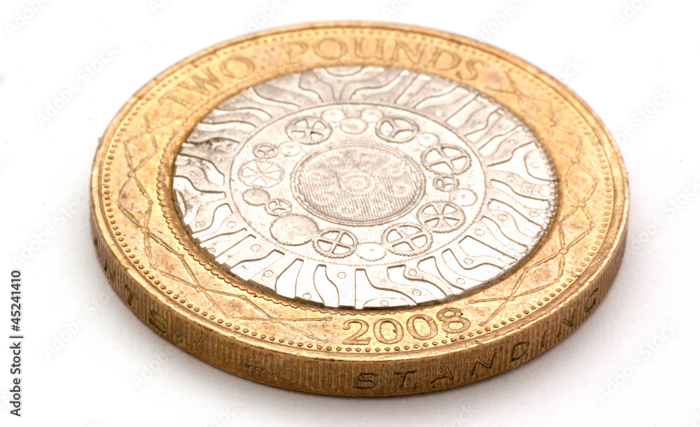 two pound coin