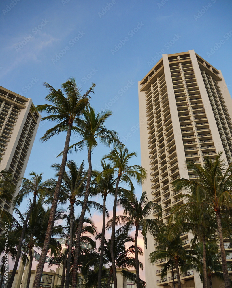Hochhäuser in Hawaii
