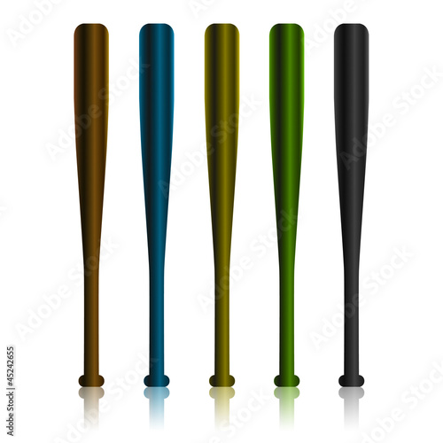 Fotografie Battes de baseball