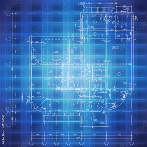 Architectural background. Part of architectural project