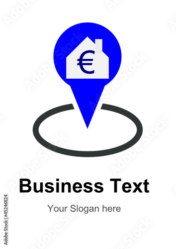 Logo Hauspin mit Eurozeichen