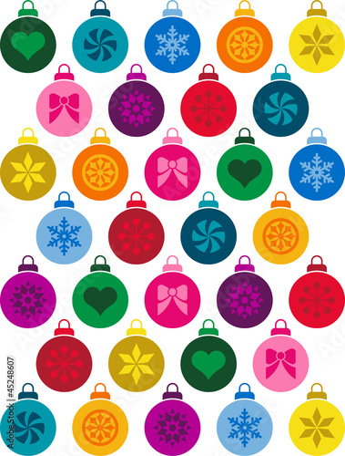 Christmas decorations background