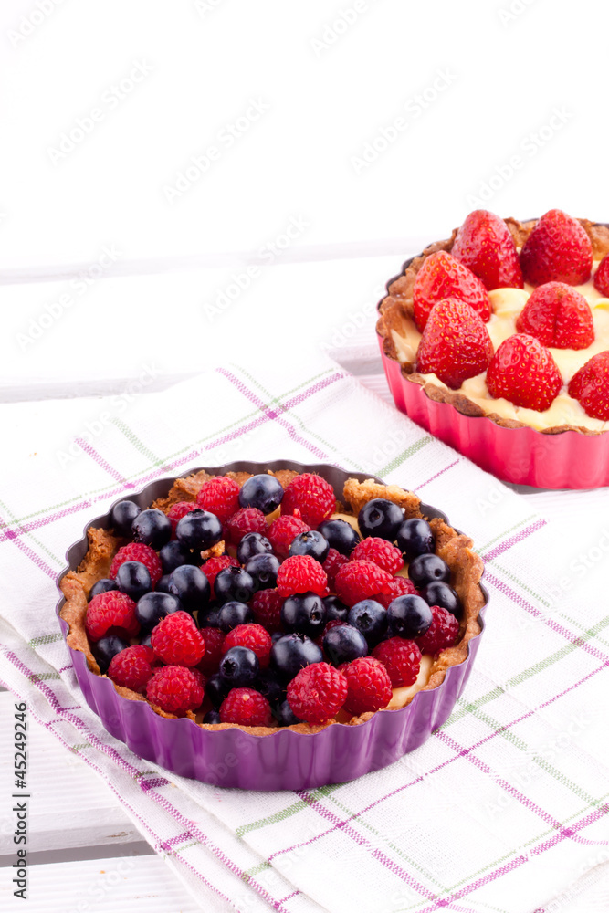 blueberry,raspberry and strawberry tarts blueberry,raspberry and strawberry tarts