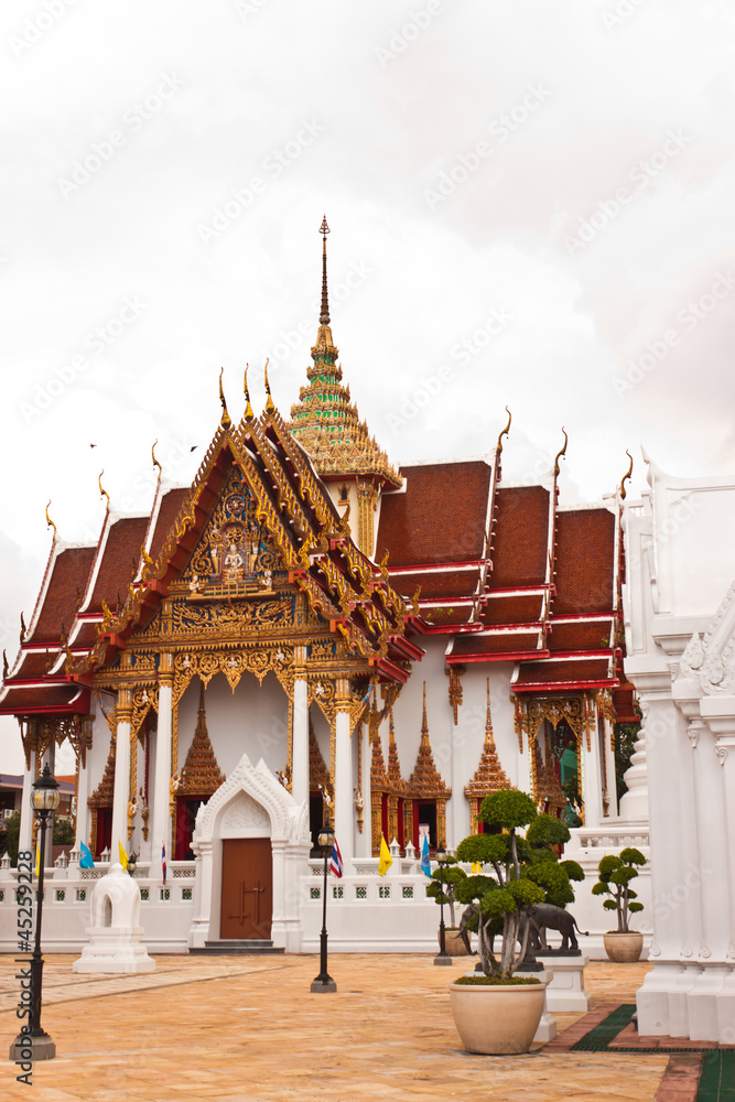 Beauty of pagoda in Thailand