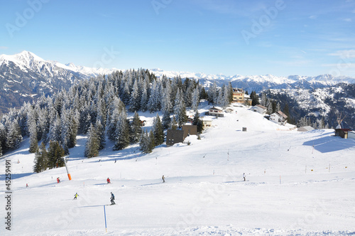 Pizol, famous Swiss skiing resort © HappyAlex