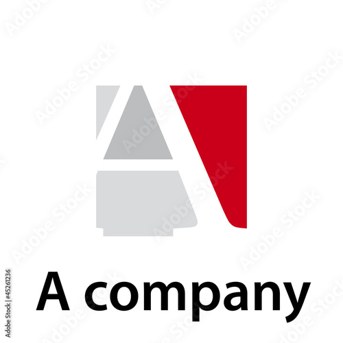 Vector Logo initial letter A