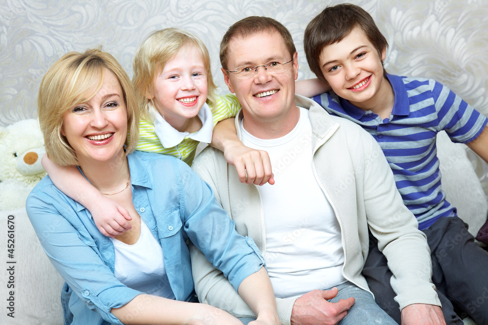 Obraz premium Happy family