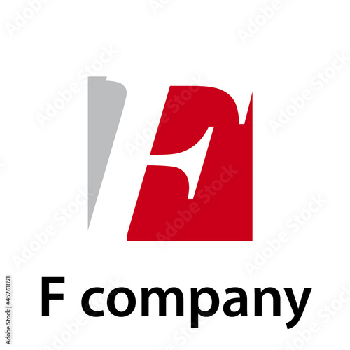 Vector Logo initial letter F