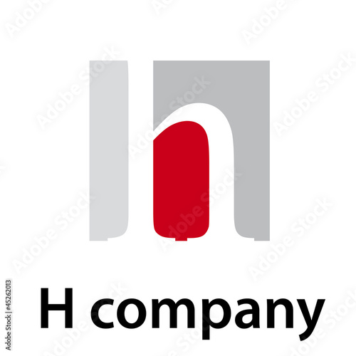 Vector Logo initial letter H