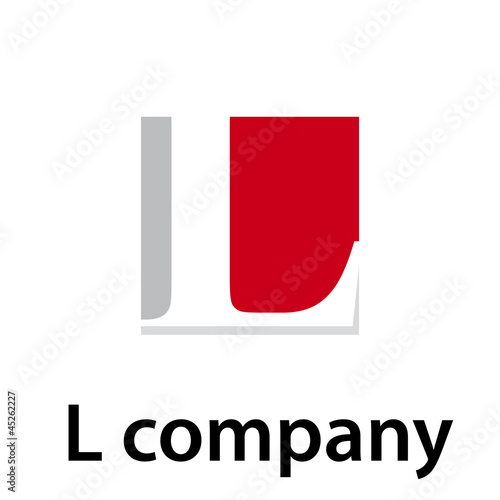 Vector Logo initial letter L