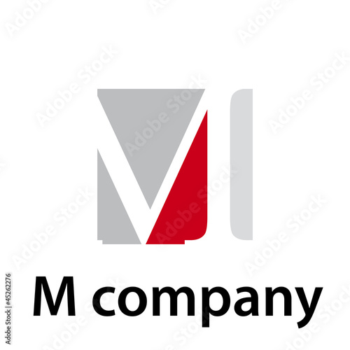 Vector Logo initial letter M