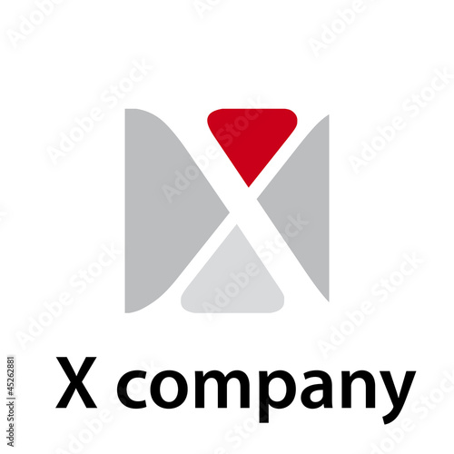Vector Logo initial letter X