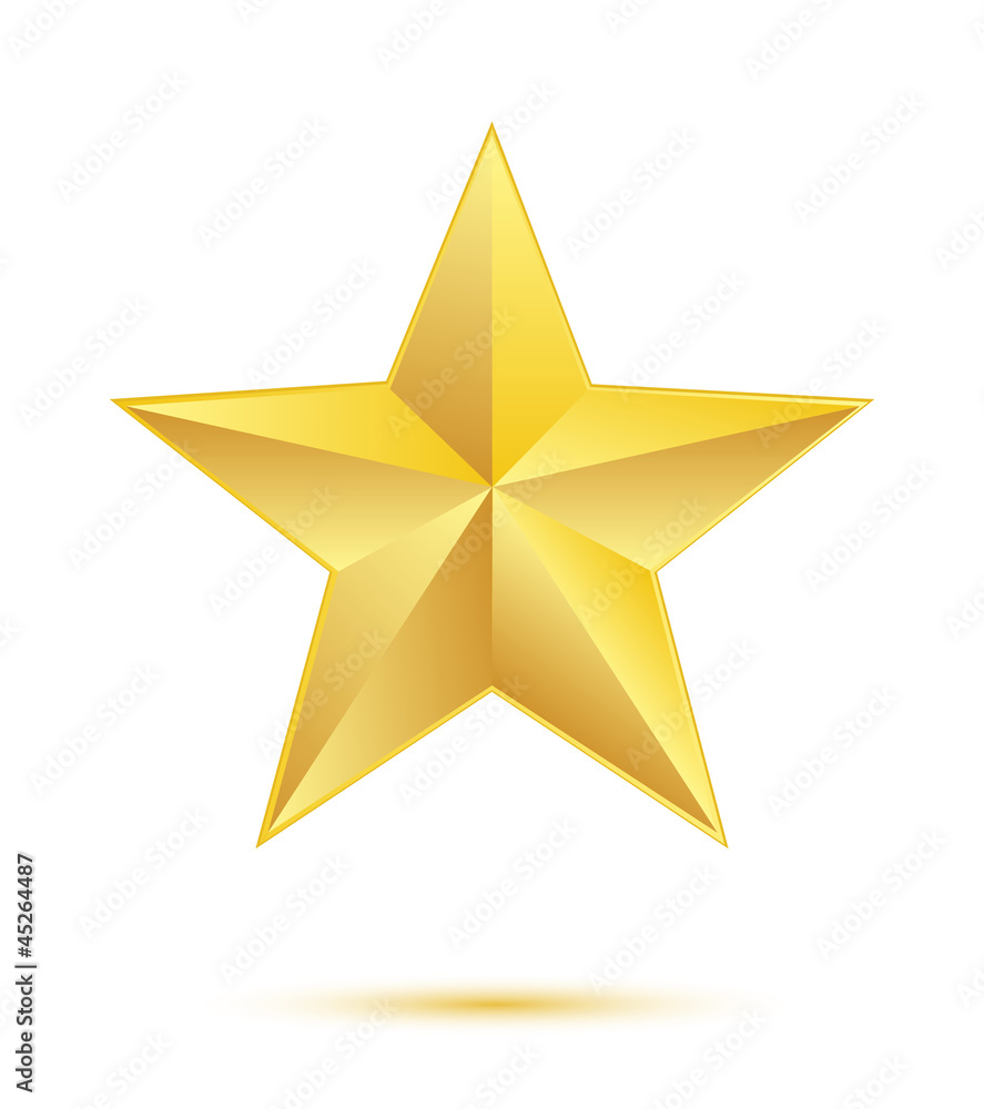 Obraz premium Golden star