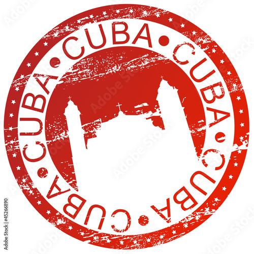 Canvas Print Carimbo - Cuba