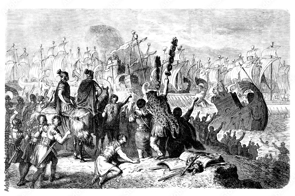 Foto Actium Battle - Cleopatra vs. Octavius