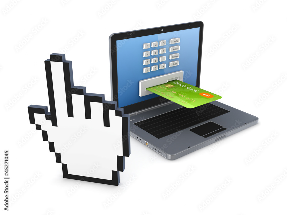Online payments concept. Online payments concept.
