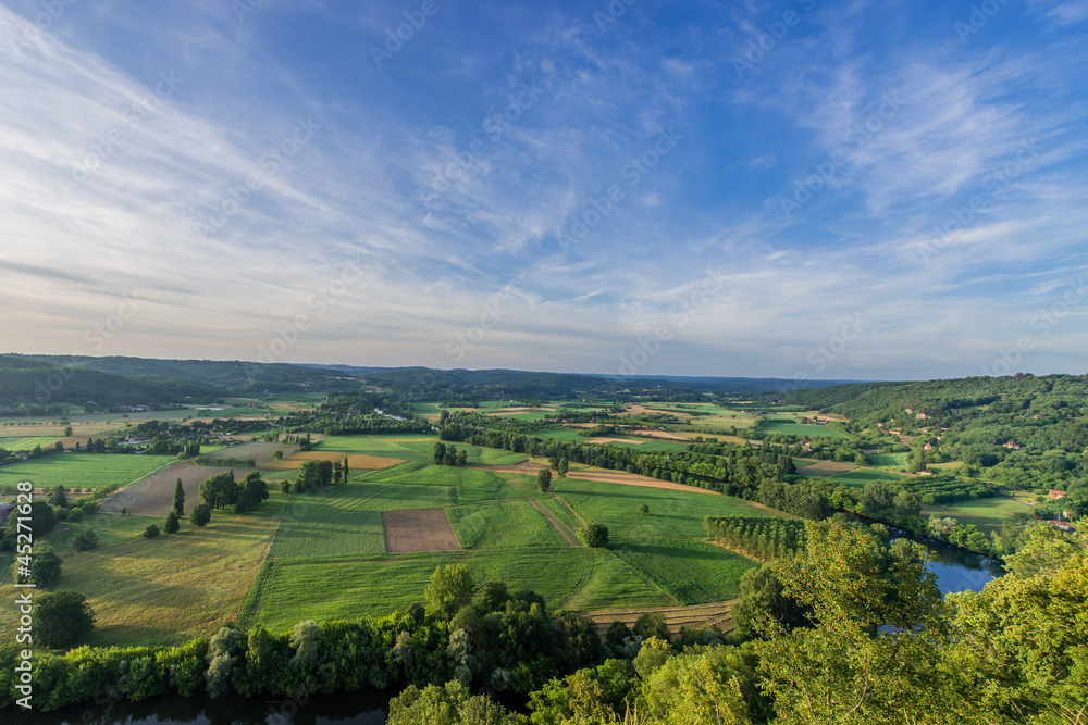 panoramic view from dome dordogne