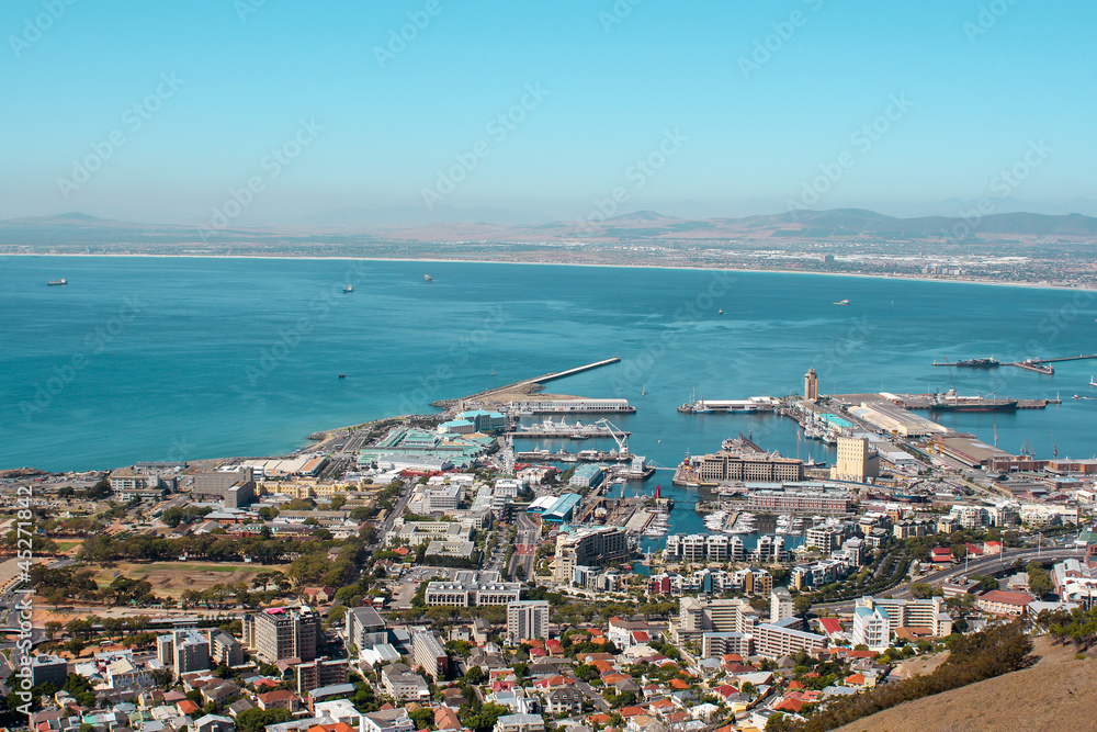 View of Cape Town Harbor