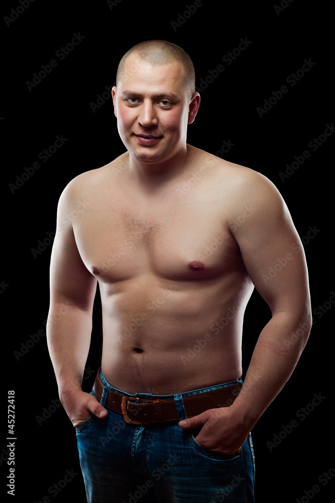 Fototapeta premium muscle man