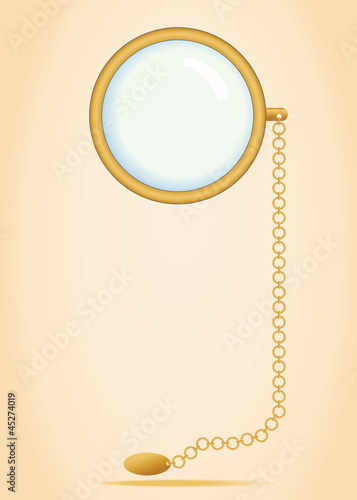 Monocle isolated