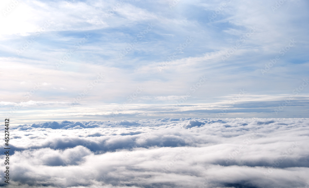 Sea of fog, Amazing view from Phutubberk, Thailand Sea of fog, Amazing view from Phutubberk, Thailand