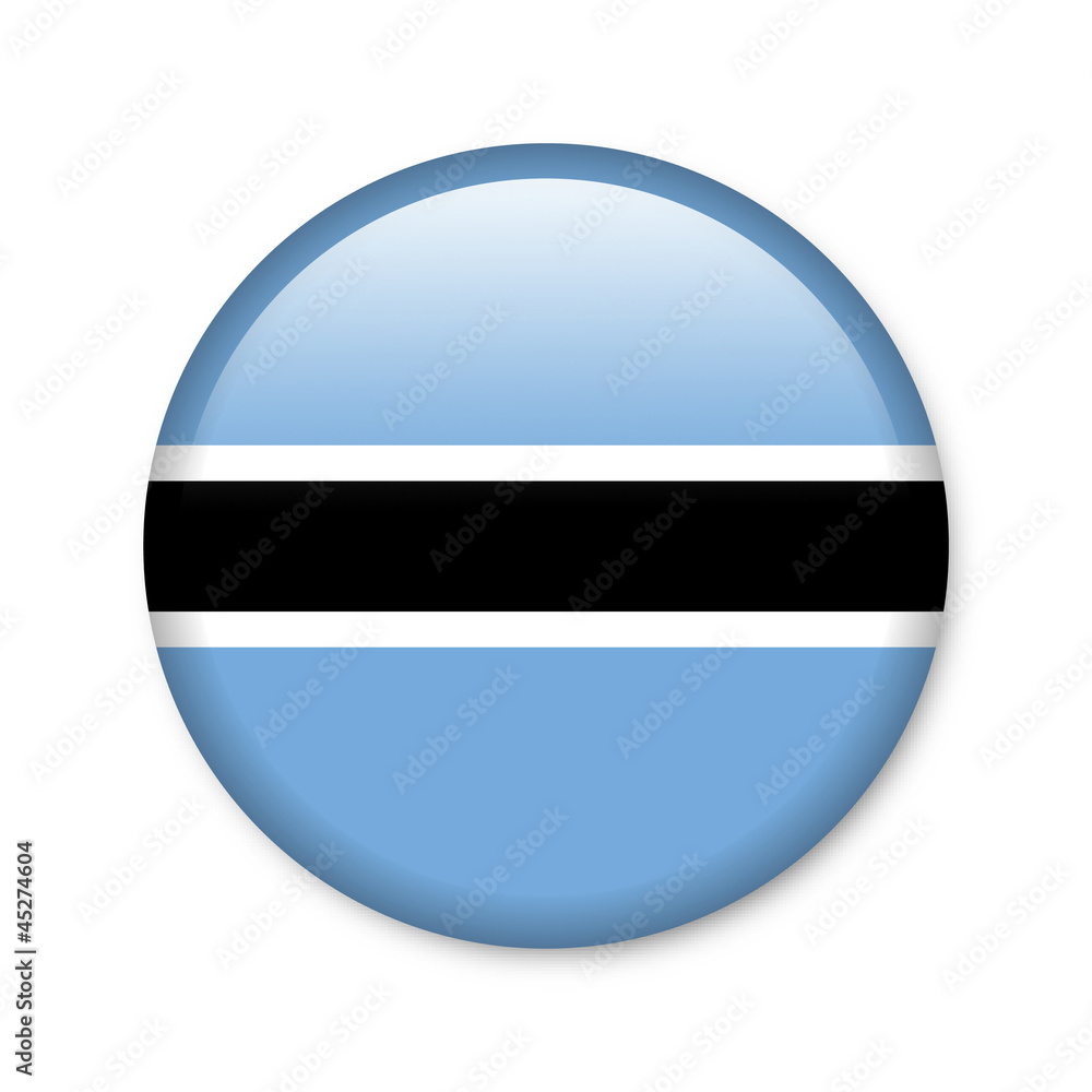 Fototapeta premium Botswana - Button