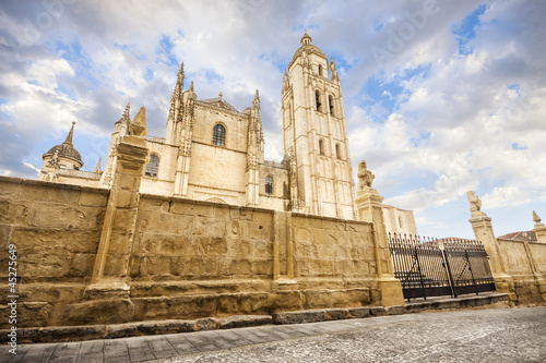 Segovia cathedral, Castilla y Leon, Spain