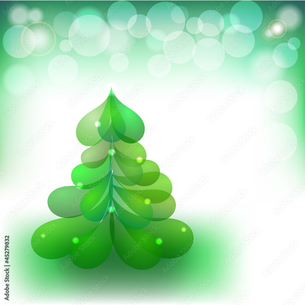 Christmas background with the image of the Christmas tree. eps10 Christmas background with the image of the Christmas tree. eps10