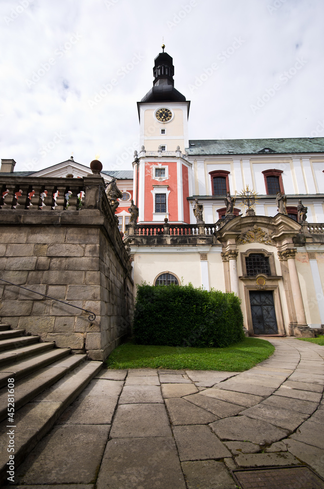 Fototapeta premium Monastery in Broumov