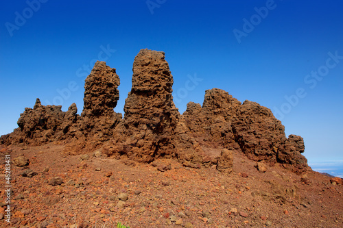 Roque de los Muchachos stones in La Palma