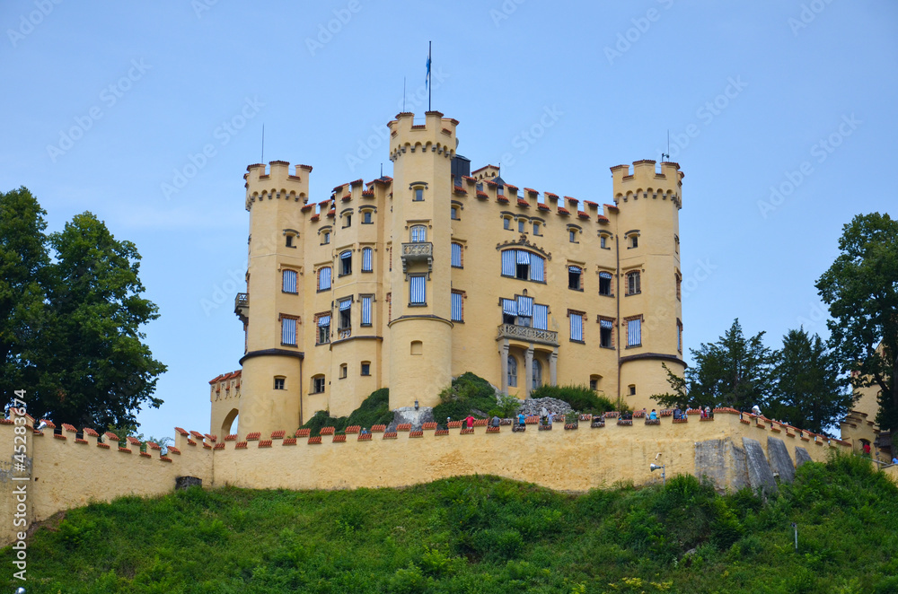castello di Hohenschwangau, Germania 2