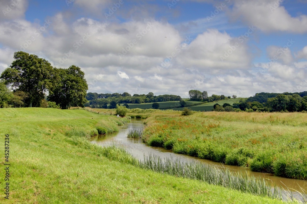 paysage rural britannique