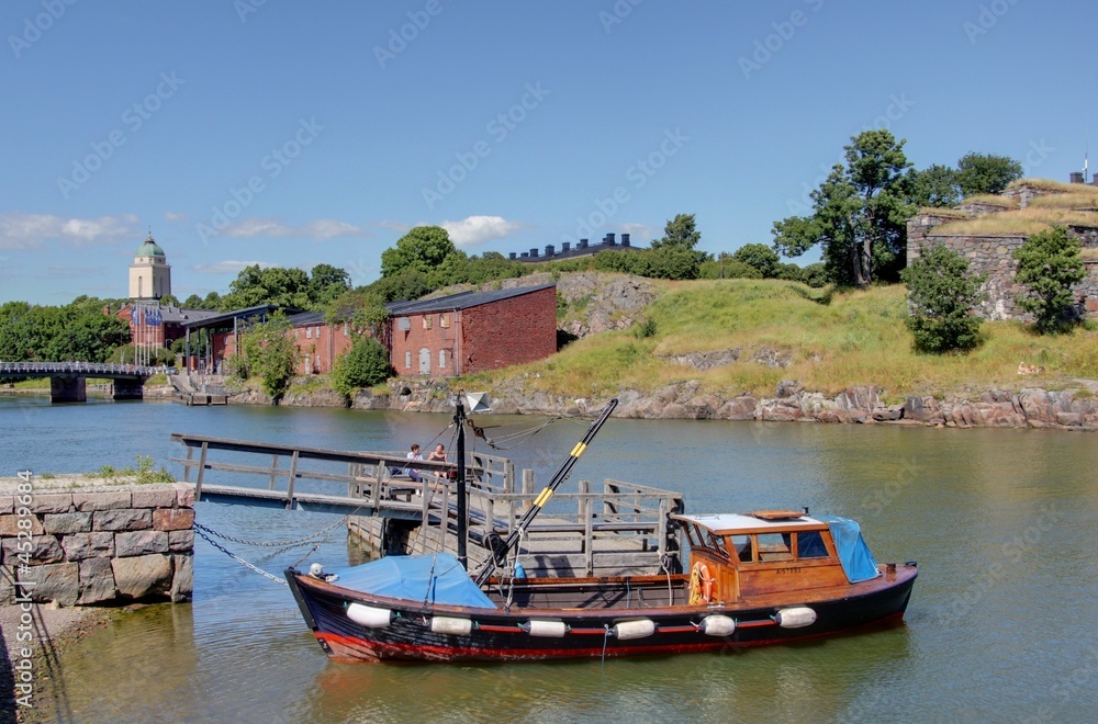 Naklejka premium cote de la mer baltique