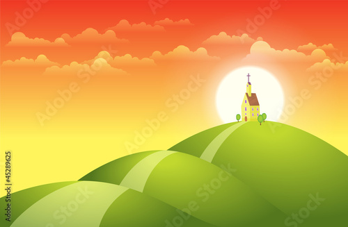 Church on Top of the Hill