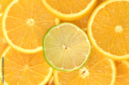 orange and lemon background