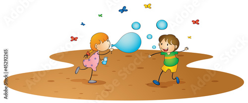kids playing