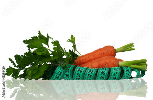 Carrots with parsley