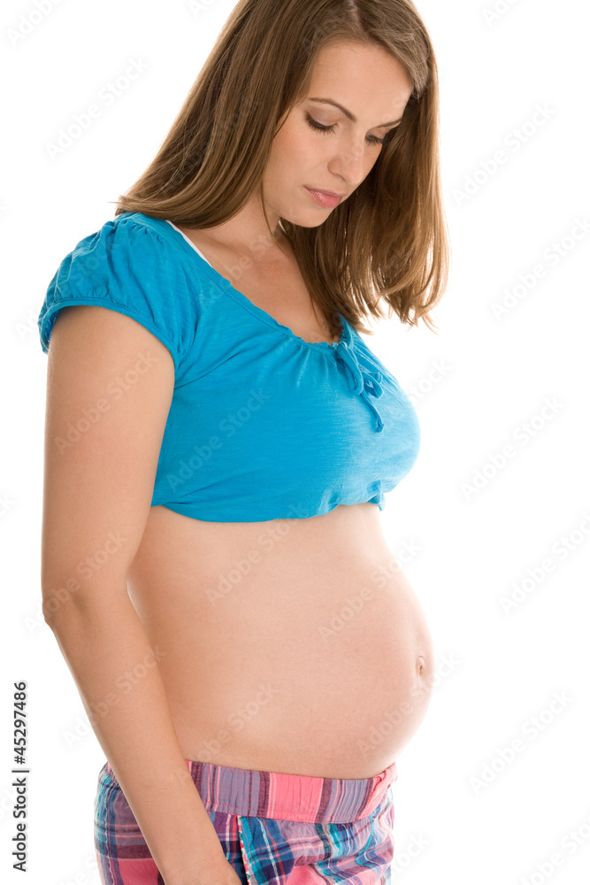Portrait of pregnant woman Portrait of pregnant woman