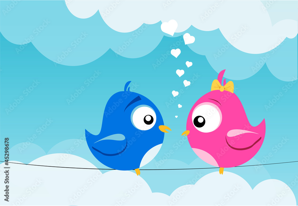 birds in love birds in love