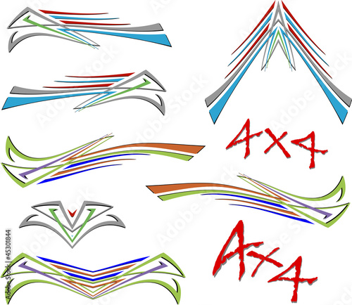 Vehicle Graphics, Stripe : Vinyl Ready