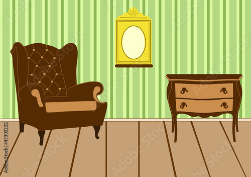 Retro room
